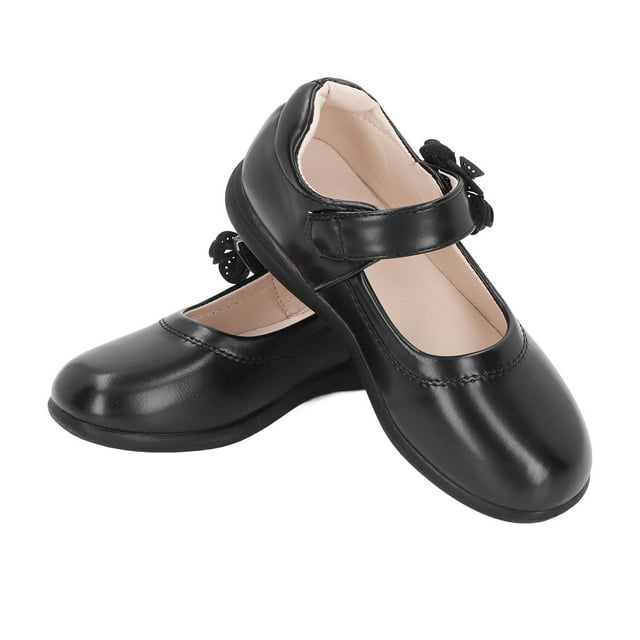 Zapatos De Uniforme Escolar Mary Jane Para Niñas, Zapatos De Vestir Cuhk Negros, Suela Suave De PU A La Moda, Estilo Princesa Para Estudiantes, Uso Diario