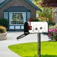 thumbnail image 5 of Yayeee Mailbox Cover Magnetic Large Size Post Box Cover Wrap Decor, White Cat, 5 of 9