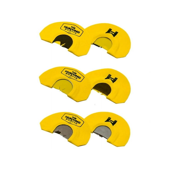 Woodhaven The Hunting Public Diaphragm Turkey Call 3PK