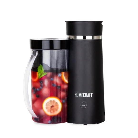 Preparador de té helado Homecraft de 2 cuartos con jarra de doble aislamiento