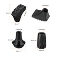 thumbnail image 2 of Uxcell Protège-Bâtons de Randonnée en Canne, Embouts de Remplacement pour Bâton de Randonnée, Ensemble de 8, 2 of 6