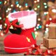 thumbnail image 3 of Bolsa de dulces de Navidad Decoración del hogar Zapato Estilo Soporte de dulces para Año Nuevo (L) JShteea Libre de BPA, 3 of 7