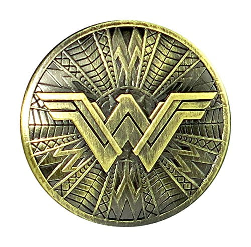 WONDER WOMAN Enamel Metall Pin Anstecker Logo Cosplay 