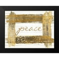 thumbnail image 2 of Pinto, Patricia 18x15 Black Modern Framed Museum Art Print Titled - Gold Peace, 2 of 5