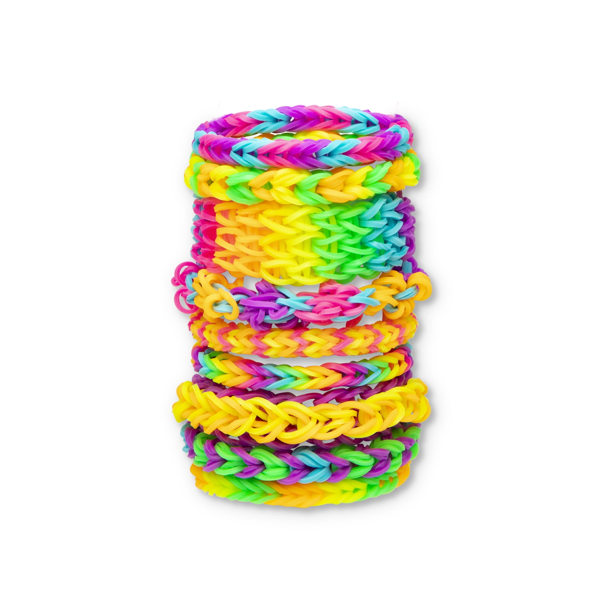 Rainbow Loom Bracelet Making Kit Crafts Kids Hobby 600+ Latex Free