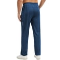 thumbnail image 3 of Weilanxin Men's Mesh Lightweight Sweatpants with Zipper Pockets Athletic Pants for Men Gym Pants for Workout,Jogging,Running, 3 of 8