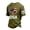 Army Green&11-D0625, variant on S-4XL Men Jersey Flag Print USA Patriotic Shirts for Men Breathable Sports Basketball Short Sleeve 4th of July Shirts for Men L