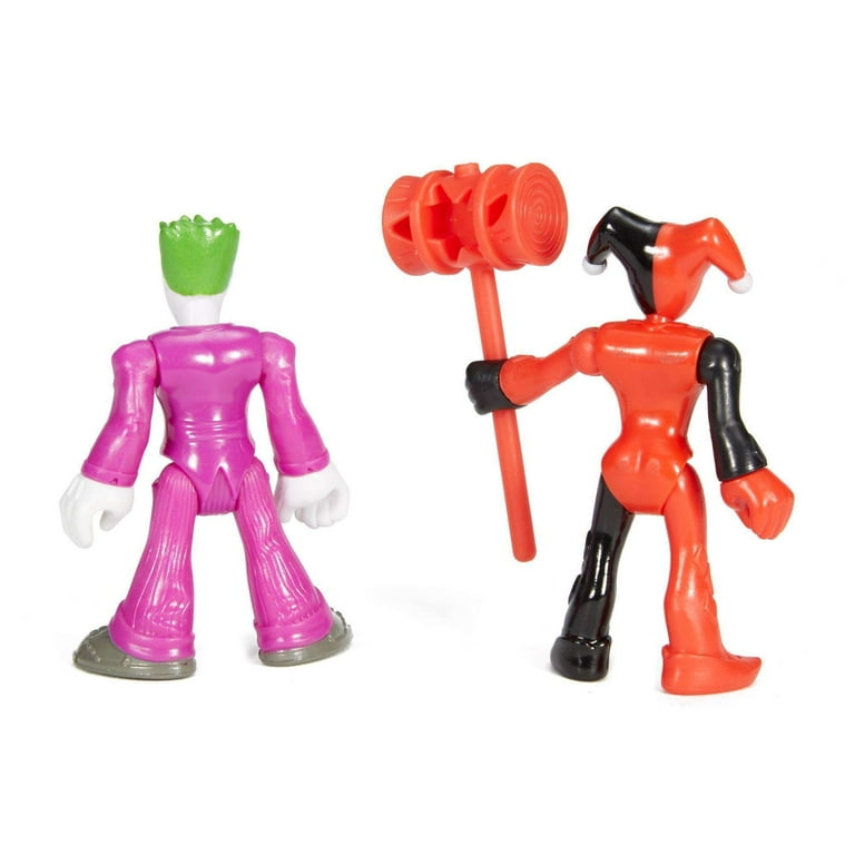 Imaginext DC Super Friends Joker and Harley Quinn Action Figures