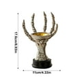 thumbnail image 2 of Creepy Incense Holder: Resin Incense Holder For Halloween - Haunted House Decor Desktop Ornament For Indoor And Outdoor Use, 2 of 2