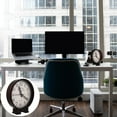 thumbnail image 3 of MasteelfCA 1Pc Vintage Simple Style Clock Adornment Classical Desktop Mute Clock Ornament, 3 of 7