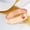 Rose Gold, variant on Magnetia Black Medical Alert Bracelet,Stretch ID Bangle, 7.5'' , Jewelry for Women Men, Width:0.5''