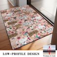 thumbnail image 3 of Poodle and Pioneer Flower Door Rugs,Washable Non Slip Door Mats Indoor,Decorative Door Mats,Entry Mat Indoor for Entrance,Bedroom,Kitchen,Bathroom,20"x32", 3 of 6