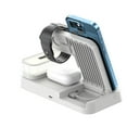 thumbnail image 4 of Station de Charge Sans Fil 3 en 1 30W avec Réveil et Veilleuse pour IPhone et Apple Watch, 4 of 6