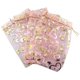 thumbnail image 3 of 200 Piezas 9X12cm Corazón Impreso Bolsas de Organza Rosadas Bolsas de Joyería Bolsas de Organza, 3 of 6