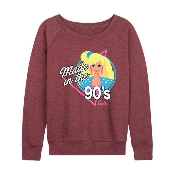 Barbie - Made in the 90's - Classic Barbie - Women's Lightweight French Terry Long Sleeve Shirt