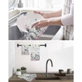 thumbnail image 5 of Spring Kitchen Dish Towels for Drying Dishes Set of 3, Bicycles Botanical Rose Leaves Butterfly Wood Grain Waffle Weave Microfiber Hand Tea Bathroom Towels Quick Dry & Absorbent Towel 15.7x23.6, 5 of 7