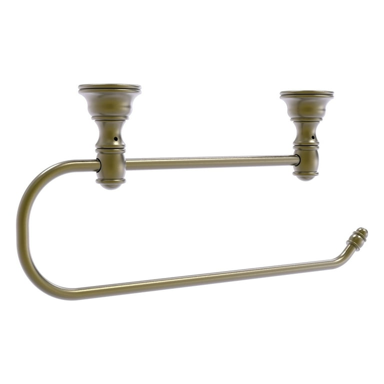 Antique brass online kitchen roll holder