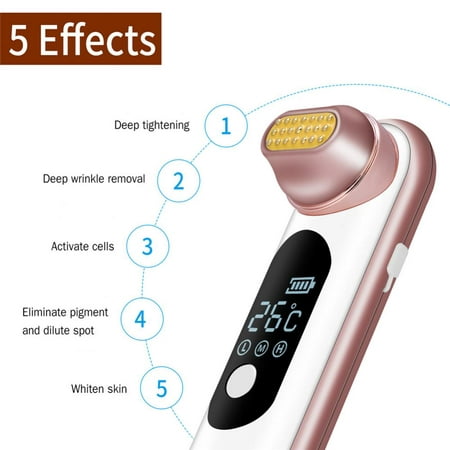 HERCHR Portable Facial Care Therapy Devices Radio Frequency Skin Tightening Beauty Machine, Hot
