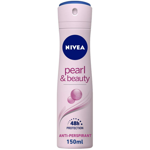Radioactief Hub commentator Nivea Pearl Beauty Spray Female Deodorant, 150 ml - Walmart.com