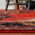thumbnail image 4 of SAFAVIEH Vintage Hamadan Pascal Oriental Area Rug, Red/Black, 8' x 10', 4 of 8