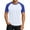 Royal BlueB&55^0126M, variant on Fabrcox Men Shirts Short Sleeve Raglan Mens Crew Neck T Shirts Athletic Sports Workout Spring Summer Color Block Tops for Men