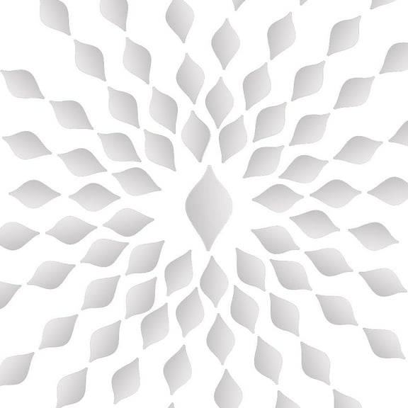 20Pcs Teardrop Mirror Wall Stickers Removable Acrylic Mirror Wall Decor DIY Self-Adhesive 3D Silver Mirror Wall Art Decals for Living Room Bathroom Home Background Decorations 3 x 5.7Inch 1set