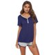 thumbnail image 1 of Conjunto de ropa de dormir de dos piezas para mujer DarkBlue S Suzicca Azul marino S, 1 of 7