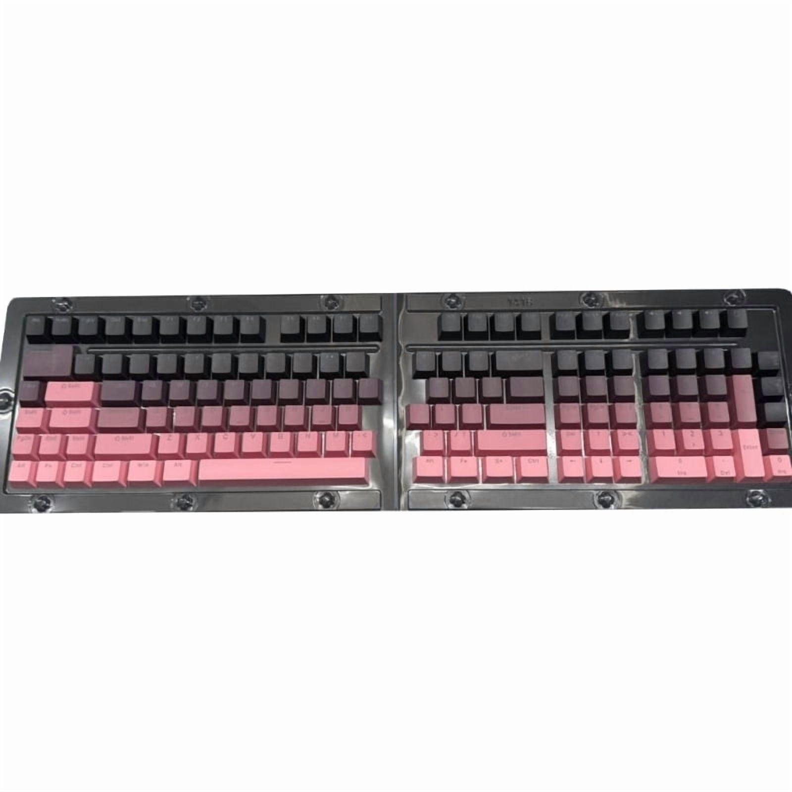 Gradient Keycaps OEM Height Backlit PBT Keycap For Mechanical Gaming Keyboard Switches Keycap Set 130PCS
