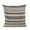 Beige, variant on Blue & Beige Lanes Stripe Luxury Throw Pillow - 20 x 20 in.