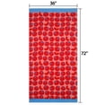 thumbnail image 3 of Mainstays Cotton-Blend Beach Towel, 72 x 36 in, Tomato Stand, 3 of 5
