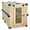 Beige, variant on K9 KENNEL BOSS – LARGE – HEAVY DUTY FULLY COLLAPSIBLE POWDER-COATED ALUMINUM DOG CRATE