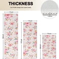 thumbnail image 4 of Pioneer Flower Floral Print Pattern Kitchen Rugs Sets Of 3,Kitchen Runner Rugs Non Skid Washable,Decorative Kitchen Floor Mats for Kitchen,Sink,Laundry,17"x30"+ 17"x47" + 17"x59", 4 of 6