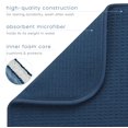 thumbnail image 3 of Alfombrilla para secar platos S&T INC. Microfibra absorbente XL, color azul marino, 3 of 7