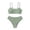 Army Green, variant on XinghaiYIDE Girls Two Piece Swimsuit,Sporty Thin Strap Bikini Bathing Suit,High Waist Solid Swimwear Set for Kids,Teens & Preteens,Sizes 8Y-14Y Black
