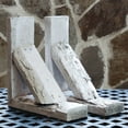 thumbnail image 3 of Ekena Millwork 3 1/2"W x 8"D x 12"H Vintage Farmhouse Bracket, Barnwood Decor Collection, Chalk Dust White, 3 of 19
