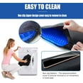 thumbnail image 6 of Gel Seat Cushion for Long Sitting Pressure Relief(Super Large&Thick) -Wheelchair Cushion for Pressure Sores - Coccyx,Sciatica & Tailbone Pain Relief Cushion- Non-Slip Butt Pillow for Offic, 6 of 10