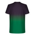 thumbnail image 5 of YLSDY Mens Ombre Shirts Novelty Ombre Basic Tees Short Sleeve Blouse Crew Neck Summer Tops Slim Fit Outdoor Sport Breathable T-Shirts Outdoor Fashion 2024 Trendy Workout Army Green L, 5 of 5