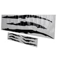 thumbnail image 3 of Car Body Sticker, Car Scratch Decal 2PCS Universal PVC Fashionable  For Decoration Black, 3 of 8