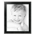 thumbnail image 2 of ArtToFrames 14" x 17" Black Engraved Edges Picture Frame, 14x17 inch Black Wood Poster Frame (WOM-4055), 3 Pack, 2 of 7