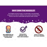 Noggle - Car Travel Accessory, Comfortable Ride in Summer/Winter, Air ...