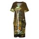 thumbnail image 3 of Fwc-vestido holgado de verano para mujer ropa de noche con bolsillo Aguja Espacial 0765, 3 of 6
