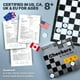 thumbnail image 5 of Juego de mesa Queensell Checkers con 30 piezas para niños y adultos, 5 of 9