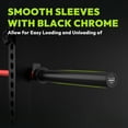 thumbnail image 5 of HANDBODE 45 lb ( 20kg ) Olympic Barbell, 2-inch Weight Bar for Bench Press, 1000 lb High-Capacity, 7-Foot, Standard Powerlifting Strength Training Gym Home Workout Weightlifting ( Bright Red & Black), 5 of 10