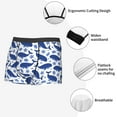 thumbnail image 3 of Pofeuu Whale Print Men’s Boxer Briefs, Moisture-Wicking Underwear, Regular,Trunk-Medium, 3 of 5