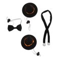 thumbnail image 4 of 1 Conjunto de Halloween Hat Hat Scarf Lagarto ajustable Bruja Sombrero Fiesta Pet Supply, 4 of 5