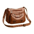 thumbnail image 2 of yuksok Women Shoulder Bag Crossbody Bag Casual Shoulder Purse for Gifts Brown, 2 of 9