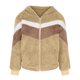 thumbnail image 5 of Pntutb moda mujer Patchwork cremallera invierno alargado felpa manga larga prendas de vestir Pntutb Pntutb-4458, 5 of 5