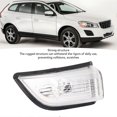 thumbnail image 2 of Wing Mirror Indicator Light Lens ABS PC Exterior Rearview Side Mirror Turn Light Cover Lamp Shells for XC60 2008 to 2013 Right, 31217289, 2 of 4