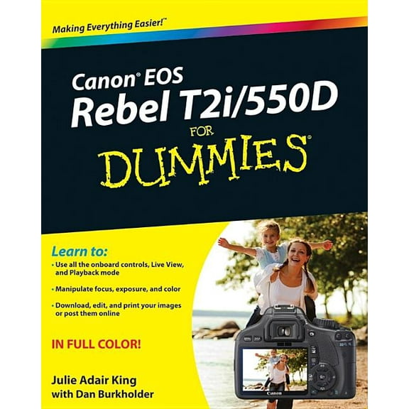 For Dummies Canon EOS Rebel T2i / 550d for Dummies, (Paperback)
