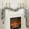 thumbnail image 3 of Guirlande de Verdure d'Hiver de Noël pour la Saison des Fêtes, Cheminée, Centre de Table, Décor, 3 of 6